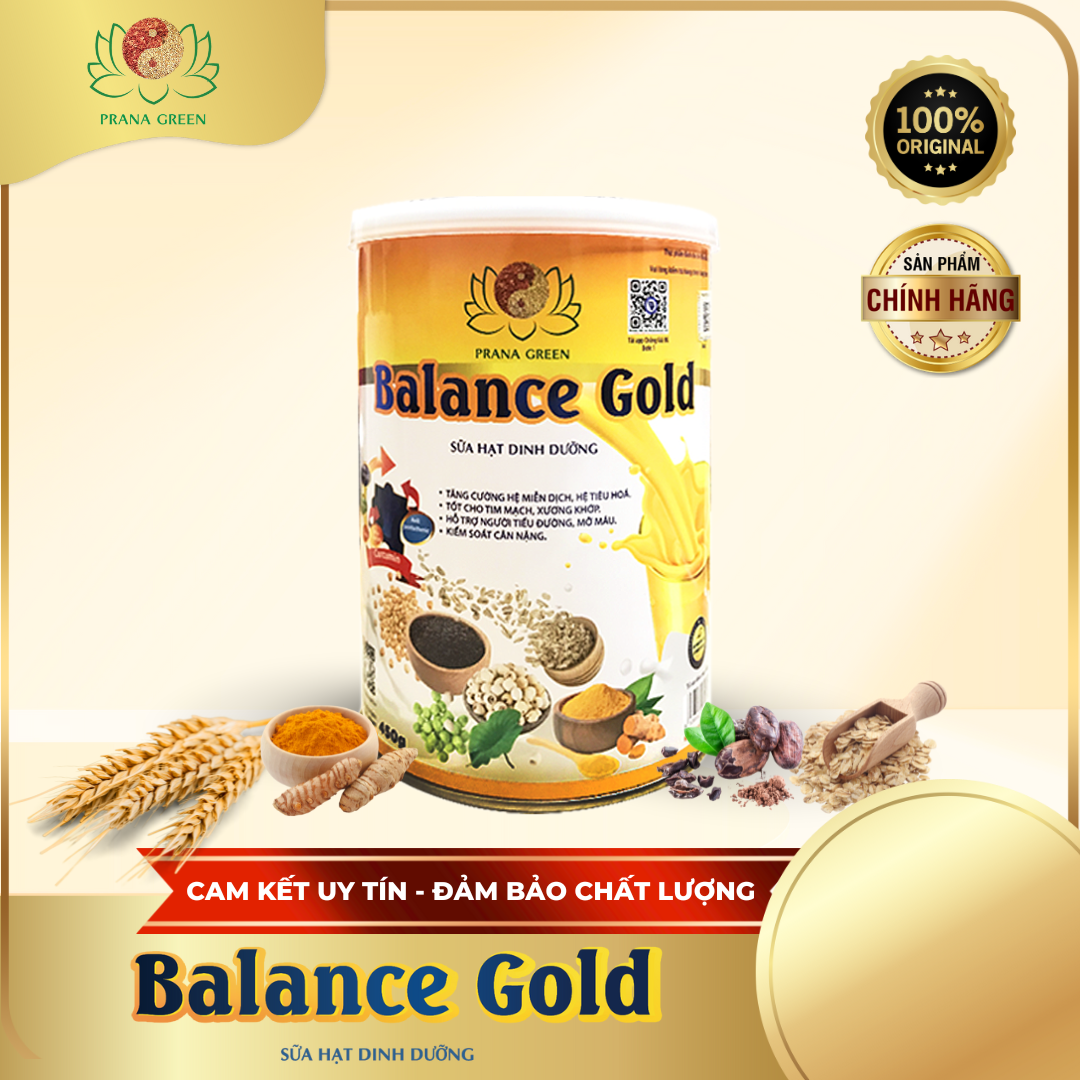 Sữa hạt BALANCE GOLD hộp 450gr